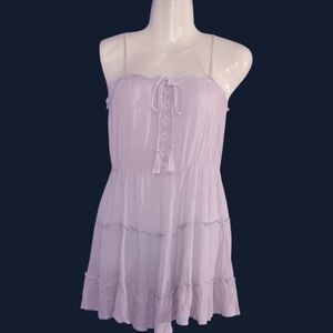 Womens Lavender Spring Sundress Size Small
